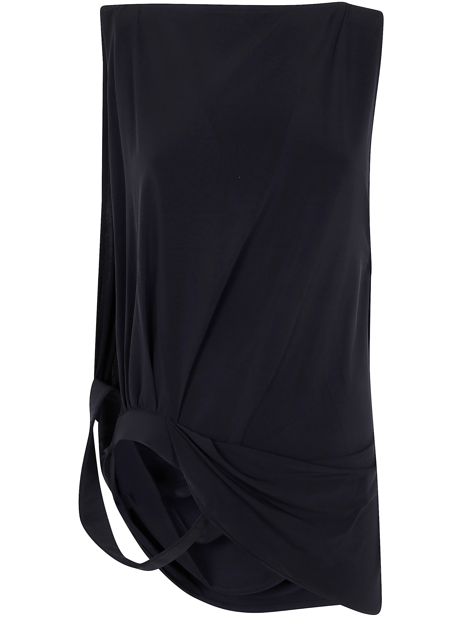 Jacquemus Le Haut Peplo In Black