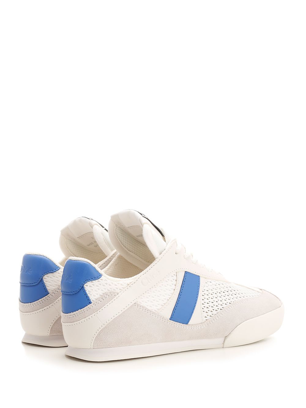 Chloé Kick Low-top Sneakers In White