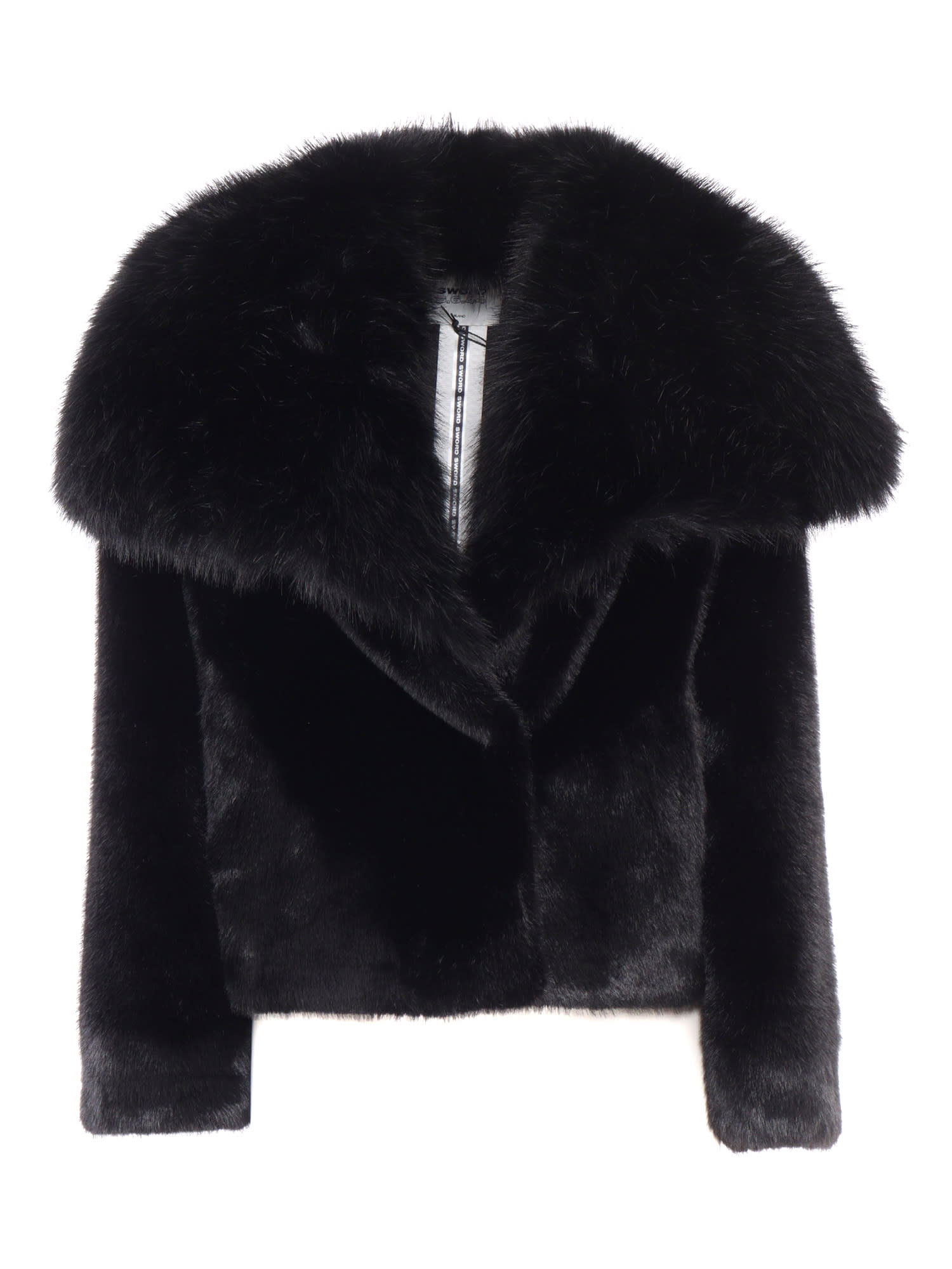 S. W.O. R.D.. Woman Fake Fur Jacket