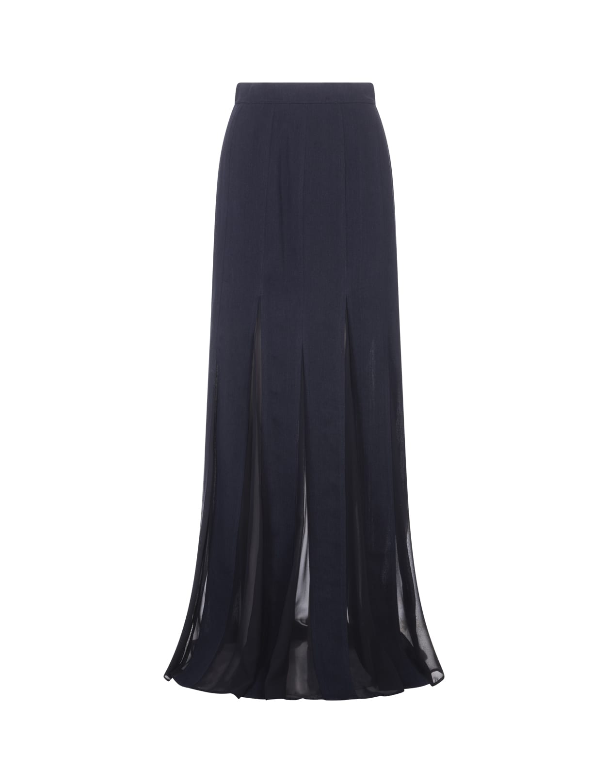 MAX MARA BLUE NICIA SKIRT