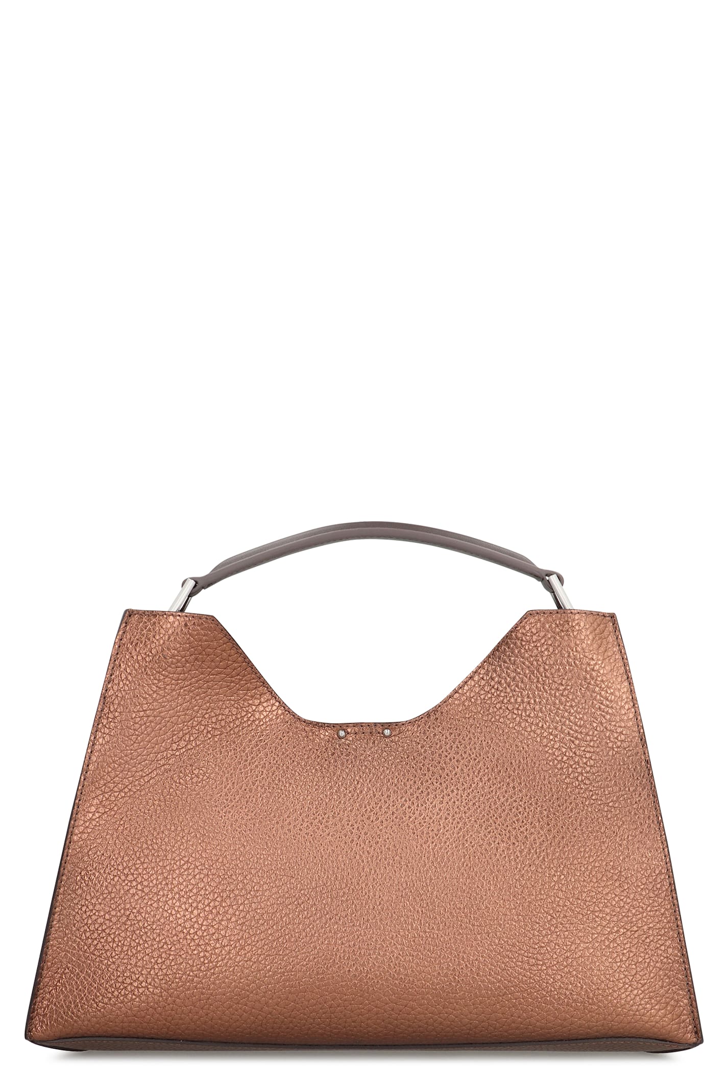 Gianni Chiarini Aurora Leather Tote Bag In Brown