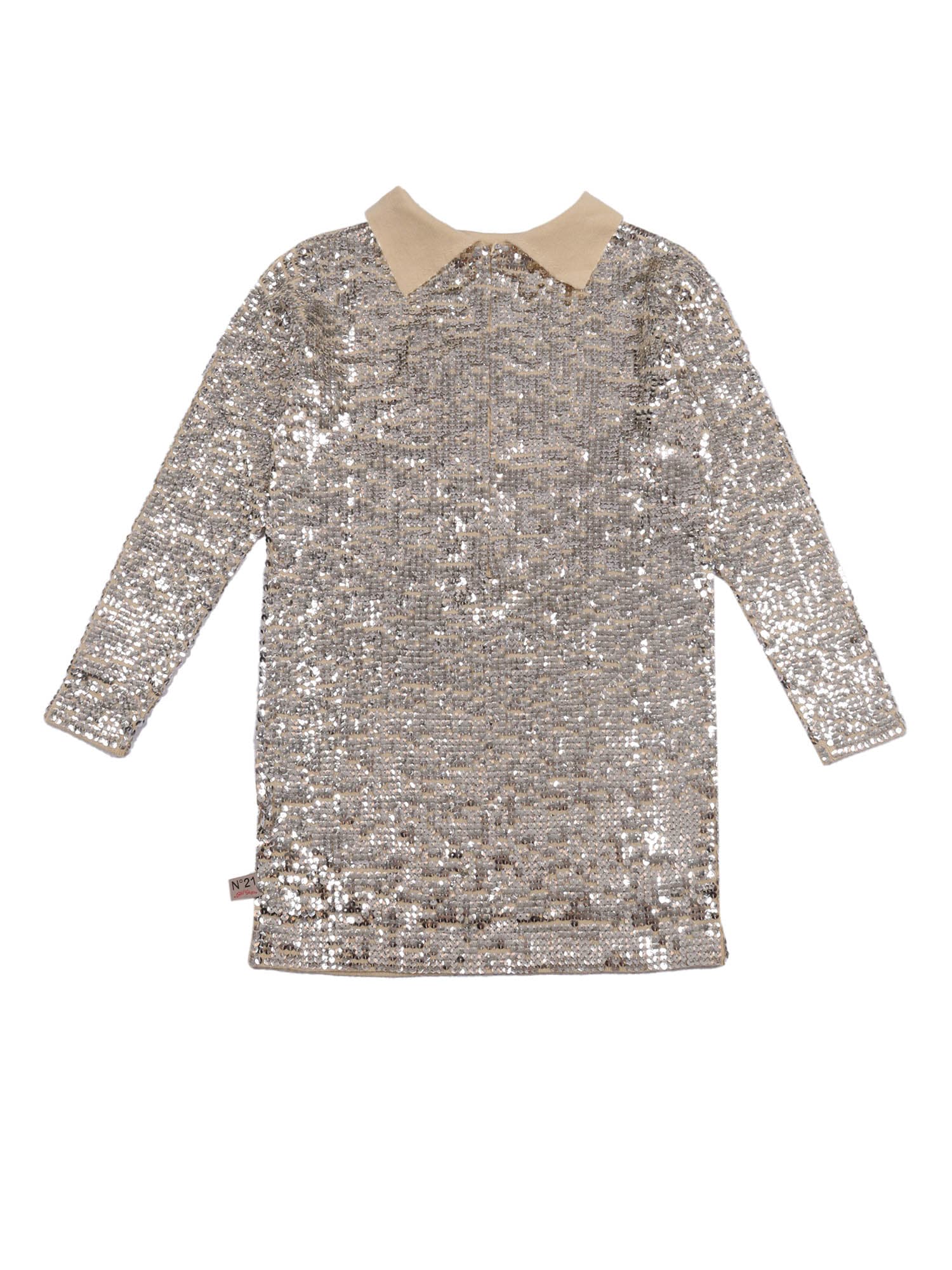 N°21 Dresses In Silver