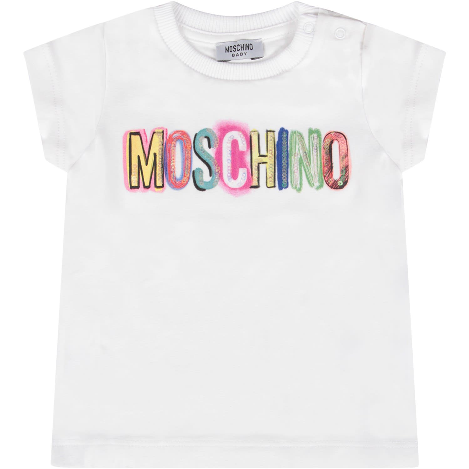 moschino colorful shirt