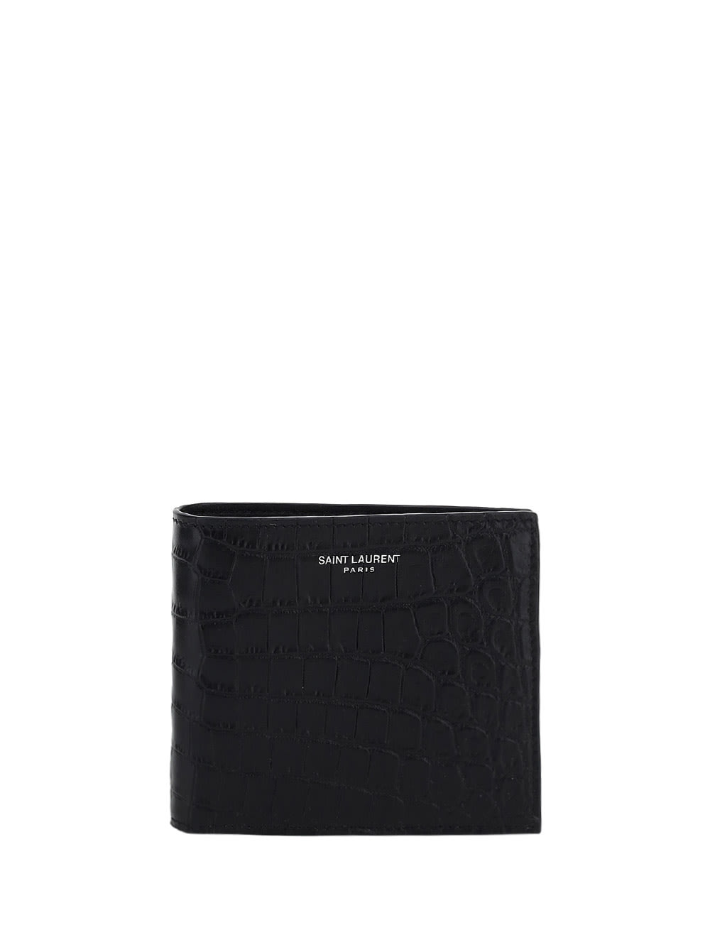 Shop Saint Laurent Wallet In Nero