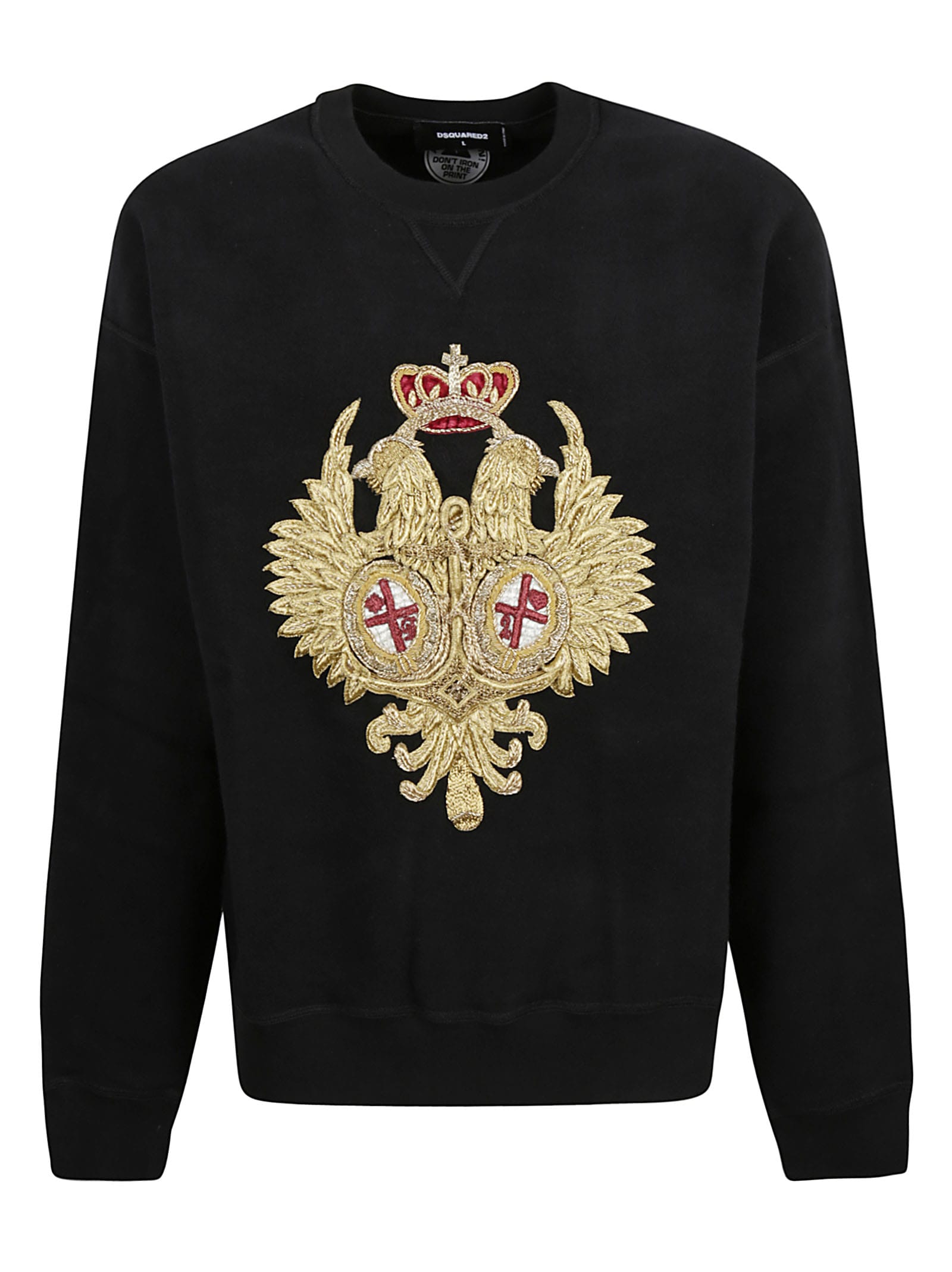 Dsquared2 Crown Eagle Embroidered Sweatshirt