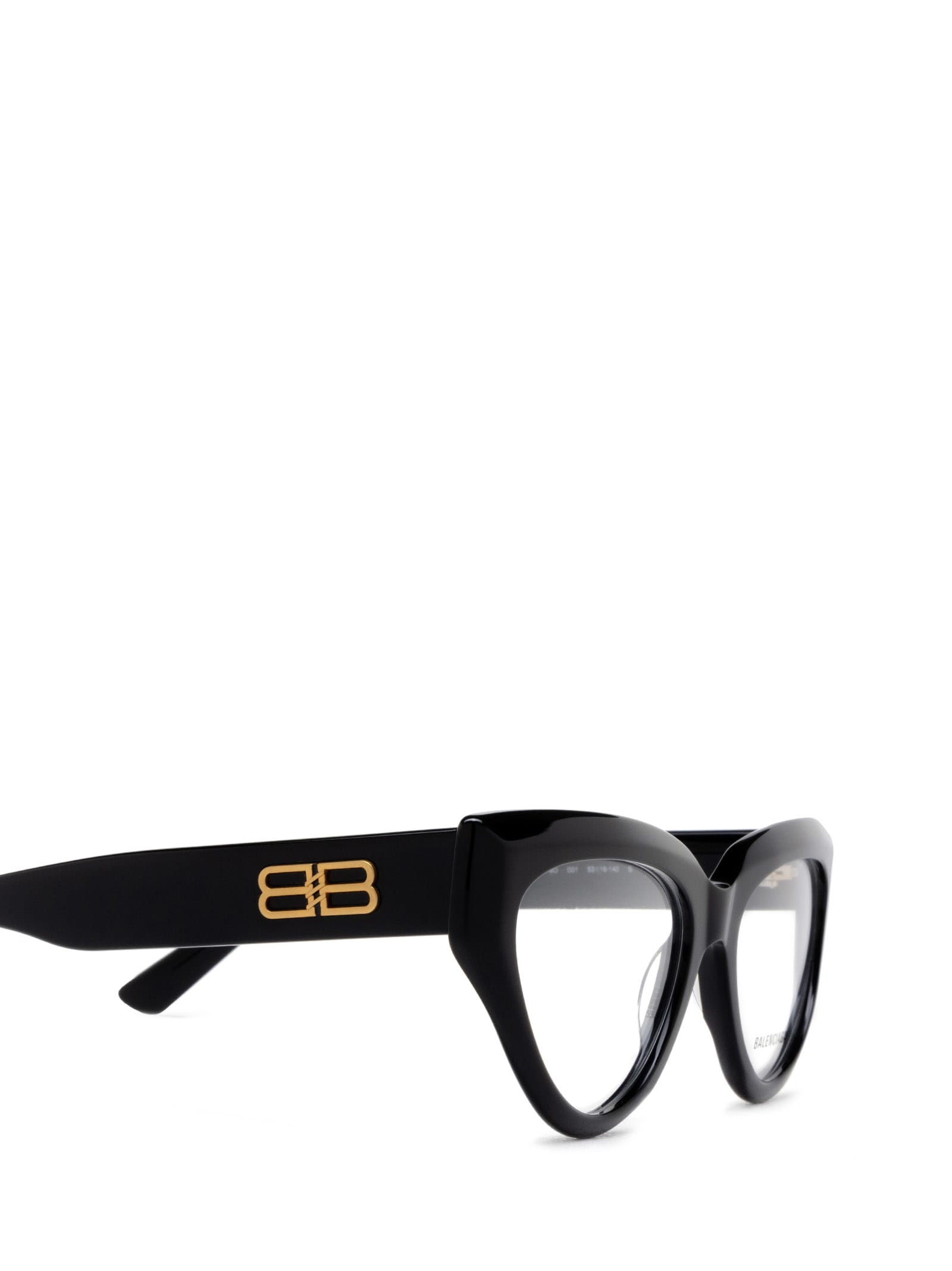 Shop Balenciaga Bb0276o Black Glasses