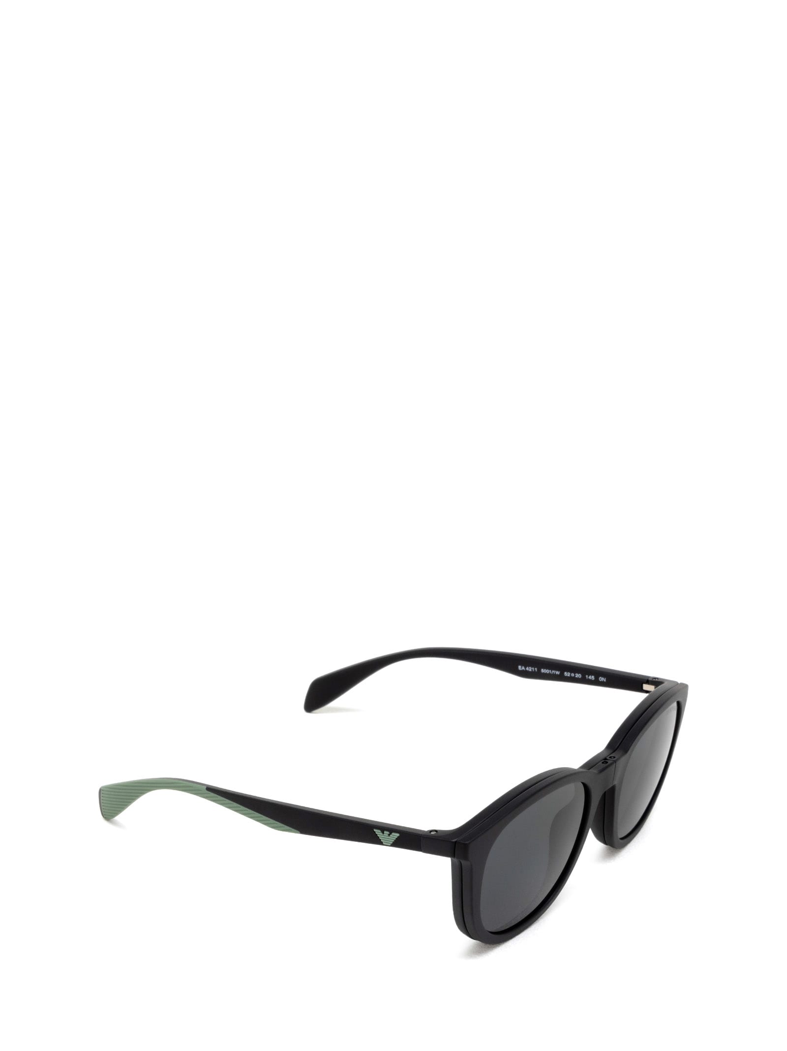 Emporio Armani Ea4211 Matte Blue Sunglasses In 50011w