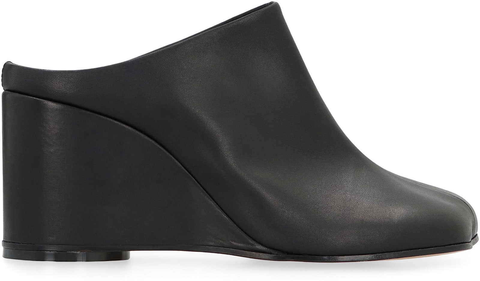 Shop Mm6 Maison Margiela Leather Mules