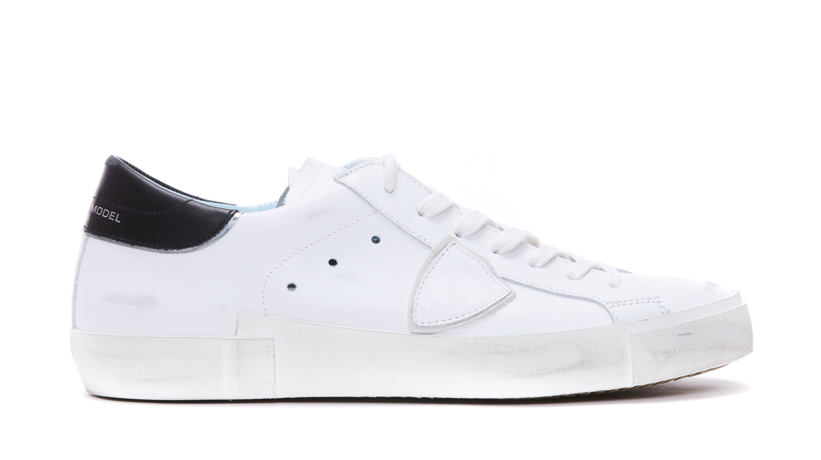 Philippe Model Prsx Sneakers In Bianco/nero