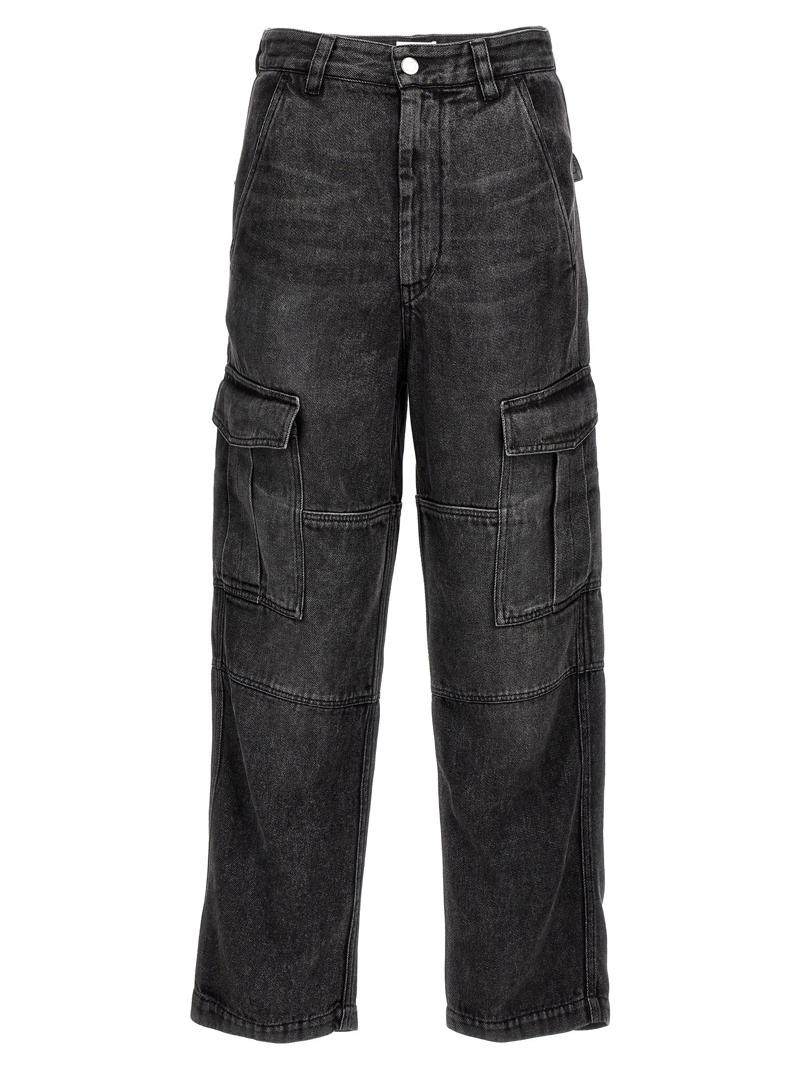 Shop Isabel Marant Terence Jeans In Gray