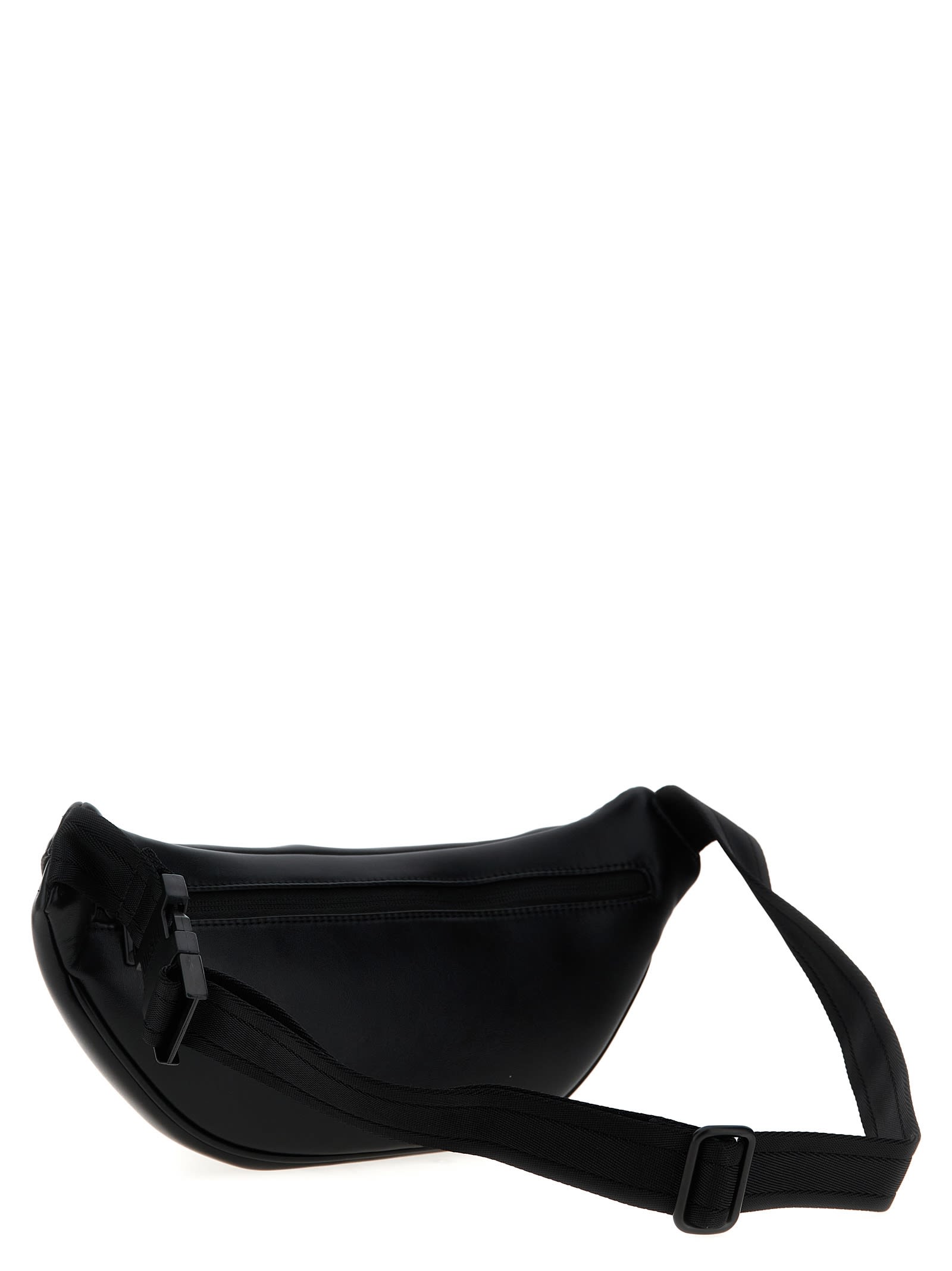 Shop Diesel Holi-d Belt Bag M Fanny Pack In Black