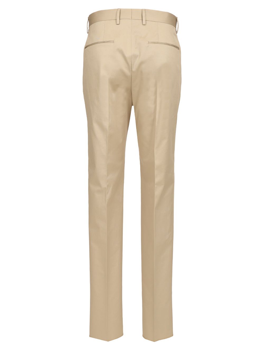Shop Tagliatore Prince Of Wales Trousers In Beige