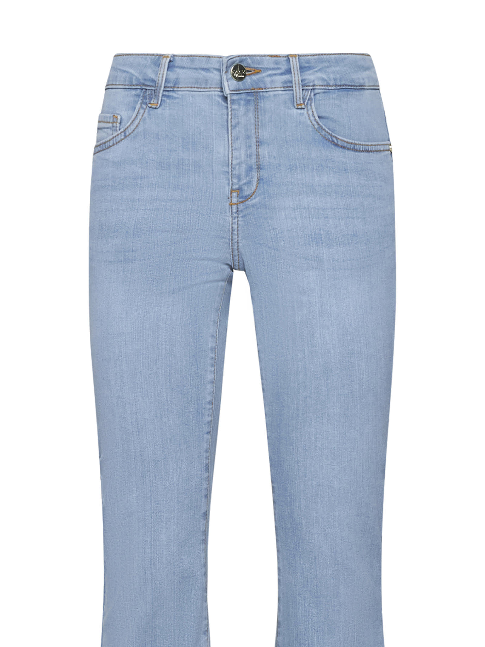 Shop Kaos Jeans In Jeans Chiaro