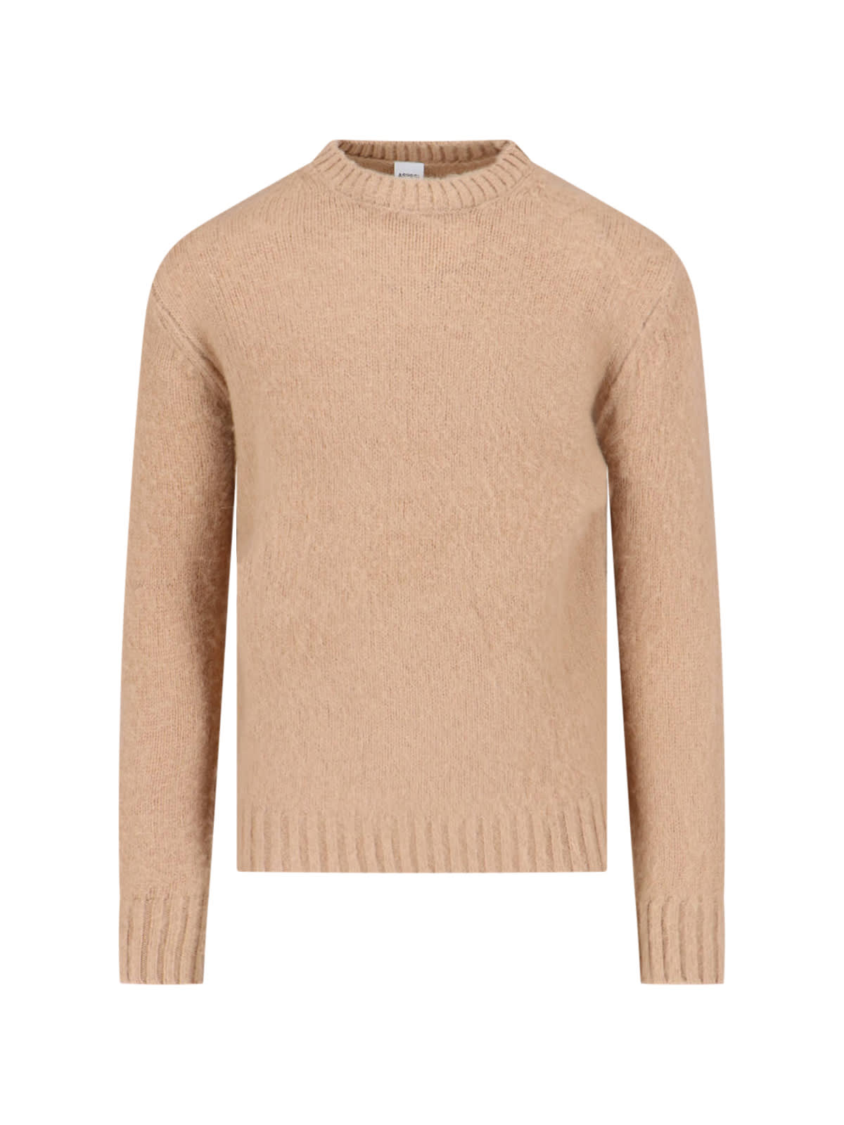 Shop Aspesi M183 Sweater In Beige