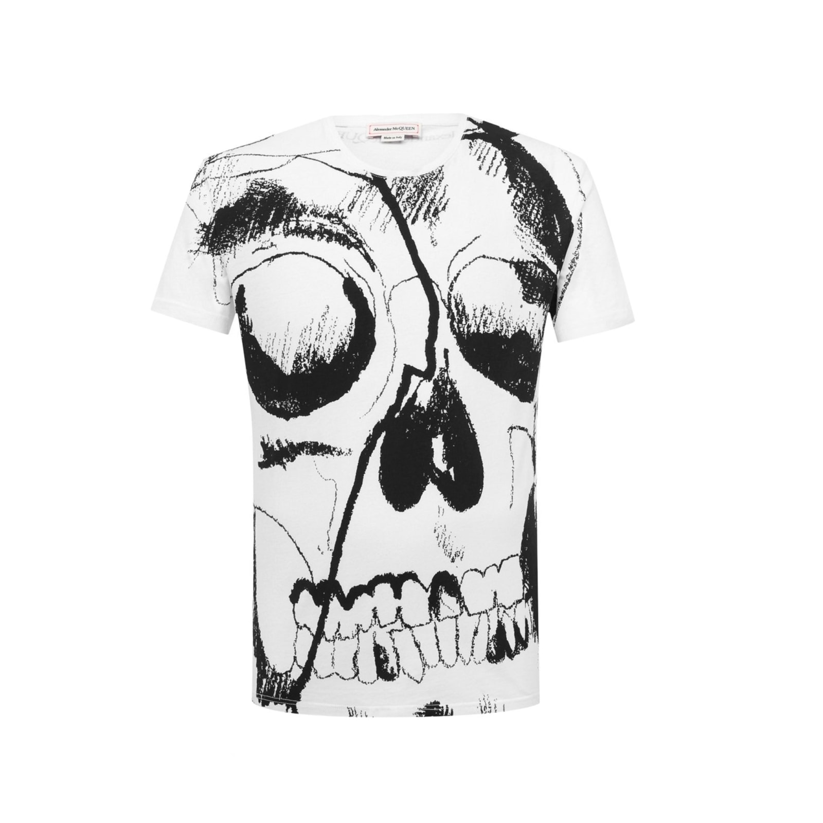 Alexander McQueen Skull Print Cotton T-shirt
