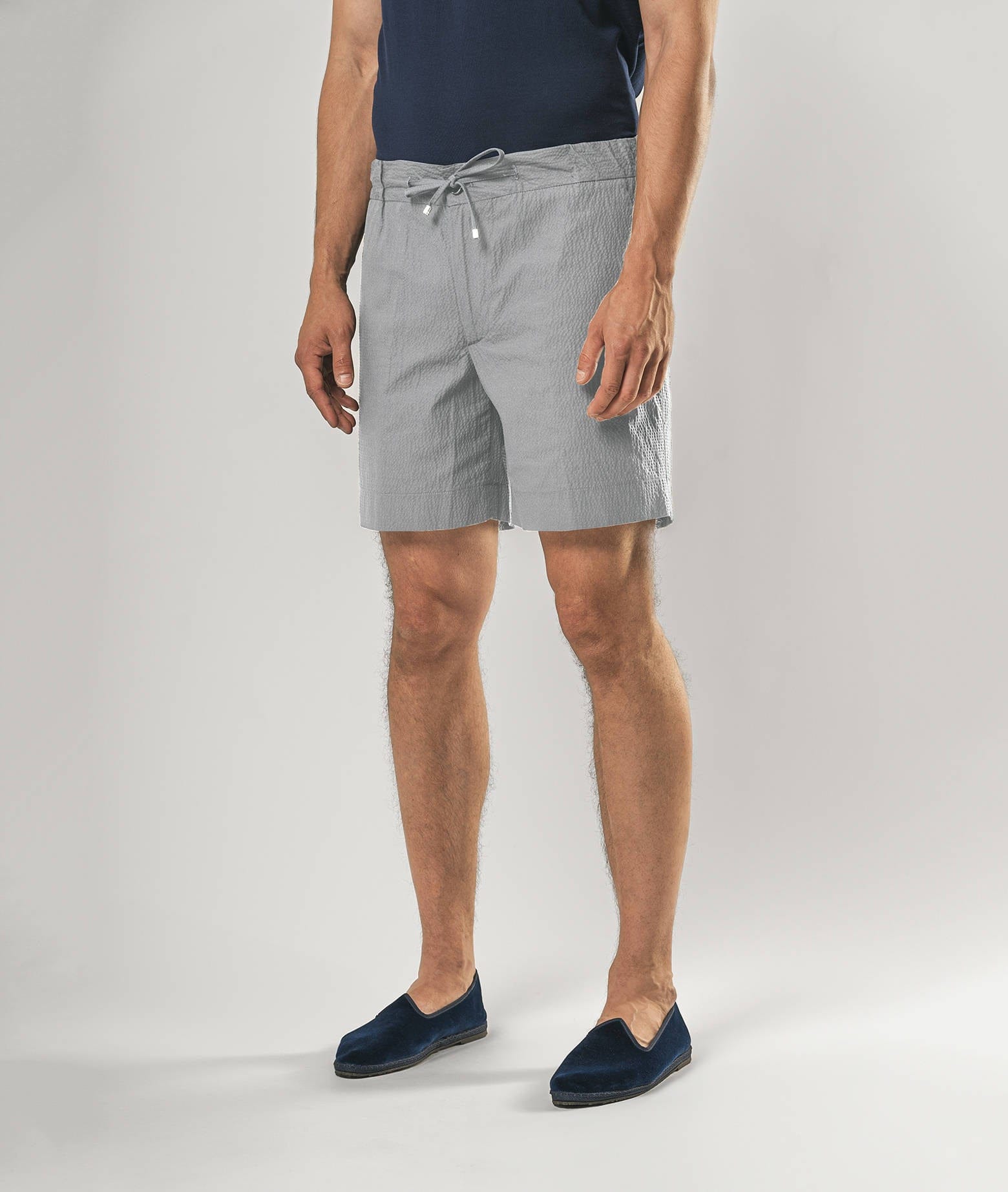 Larusmiani Emerald Bermuda Shorts Shorts In Lightgray