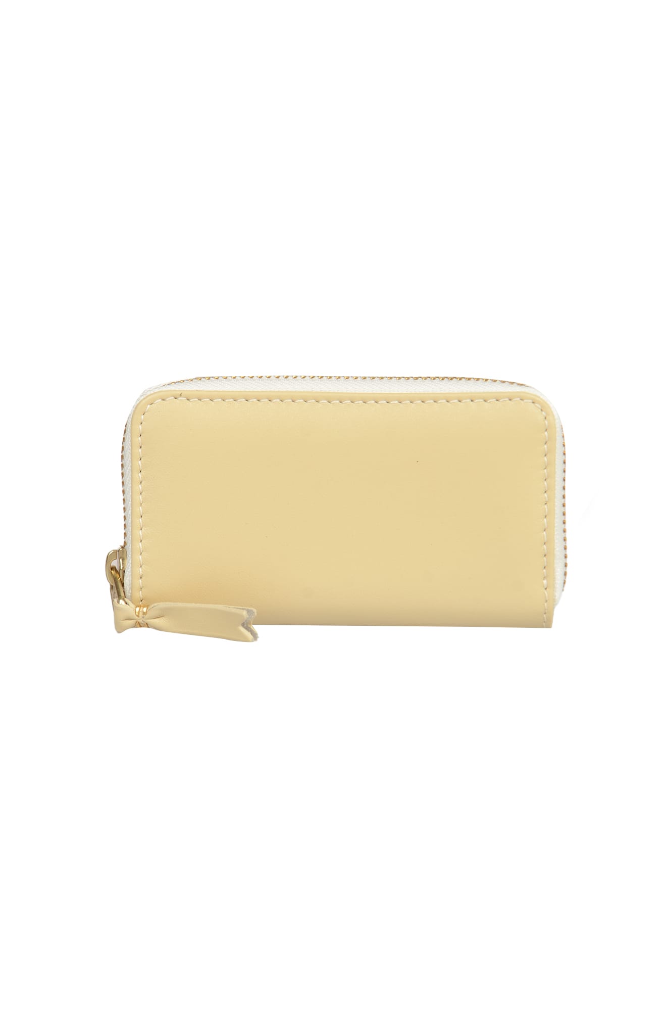 Exposed Stitch Zip-around Wallet