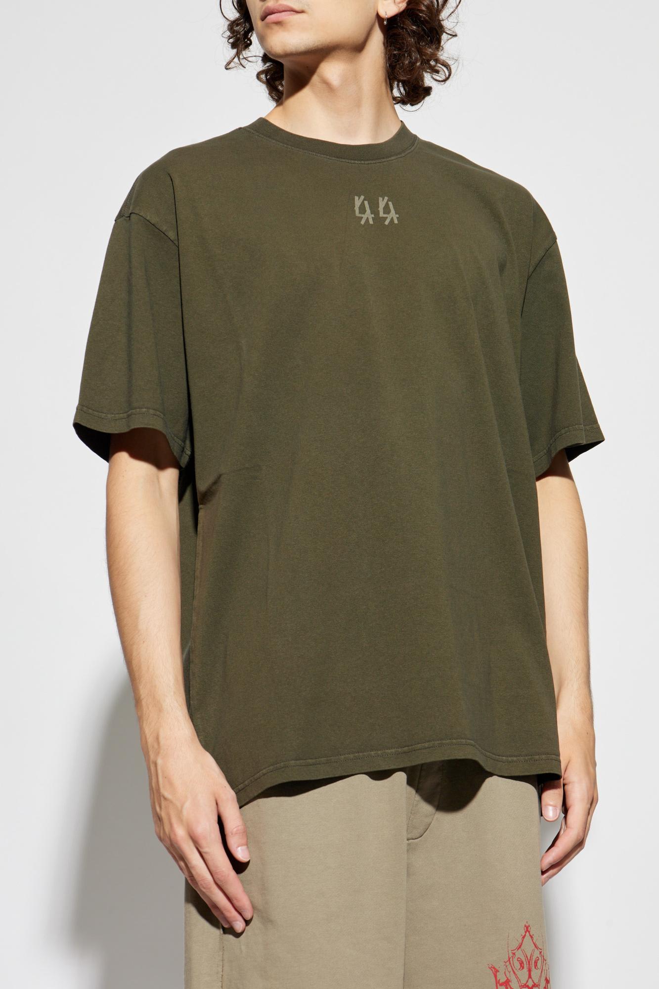 44 Label Group T Shirts Green In Green