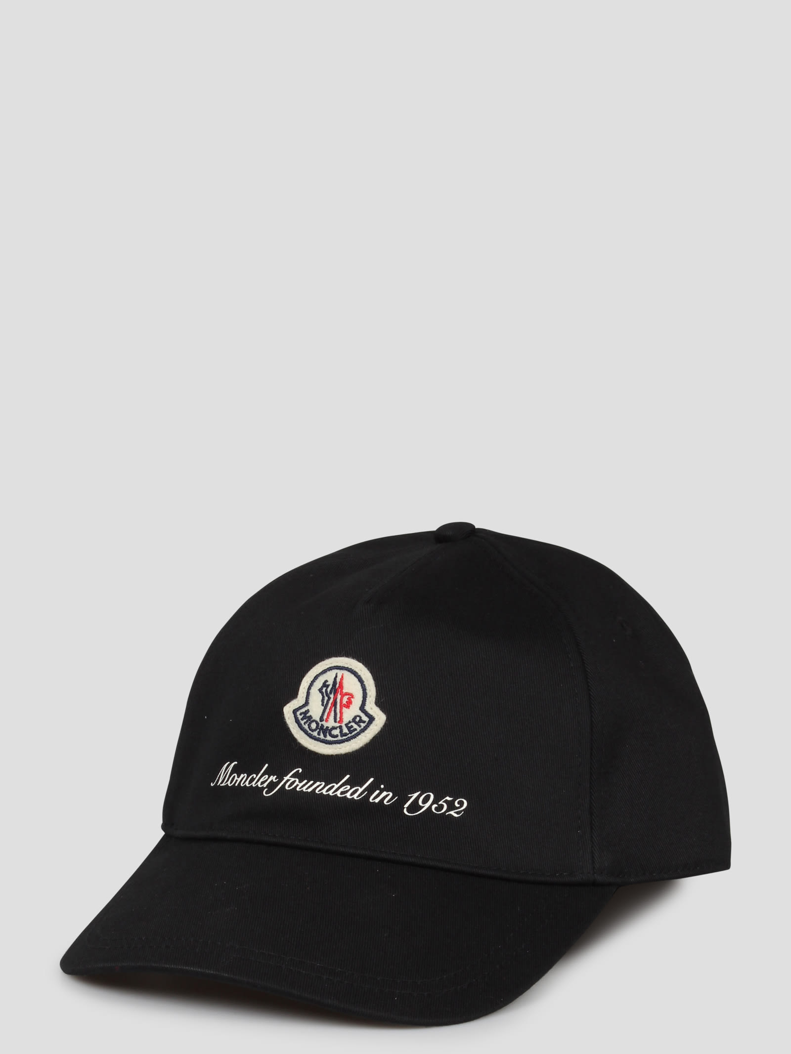 MONCLER GABARDINE BASEBALL CAP