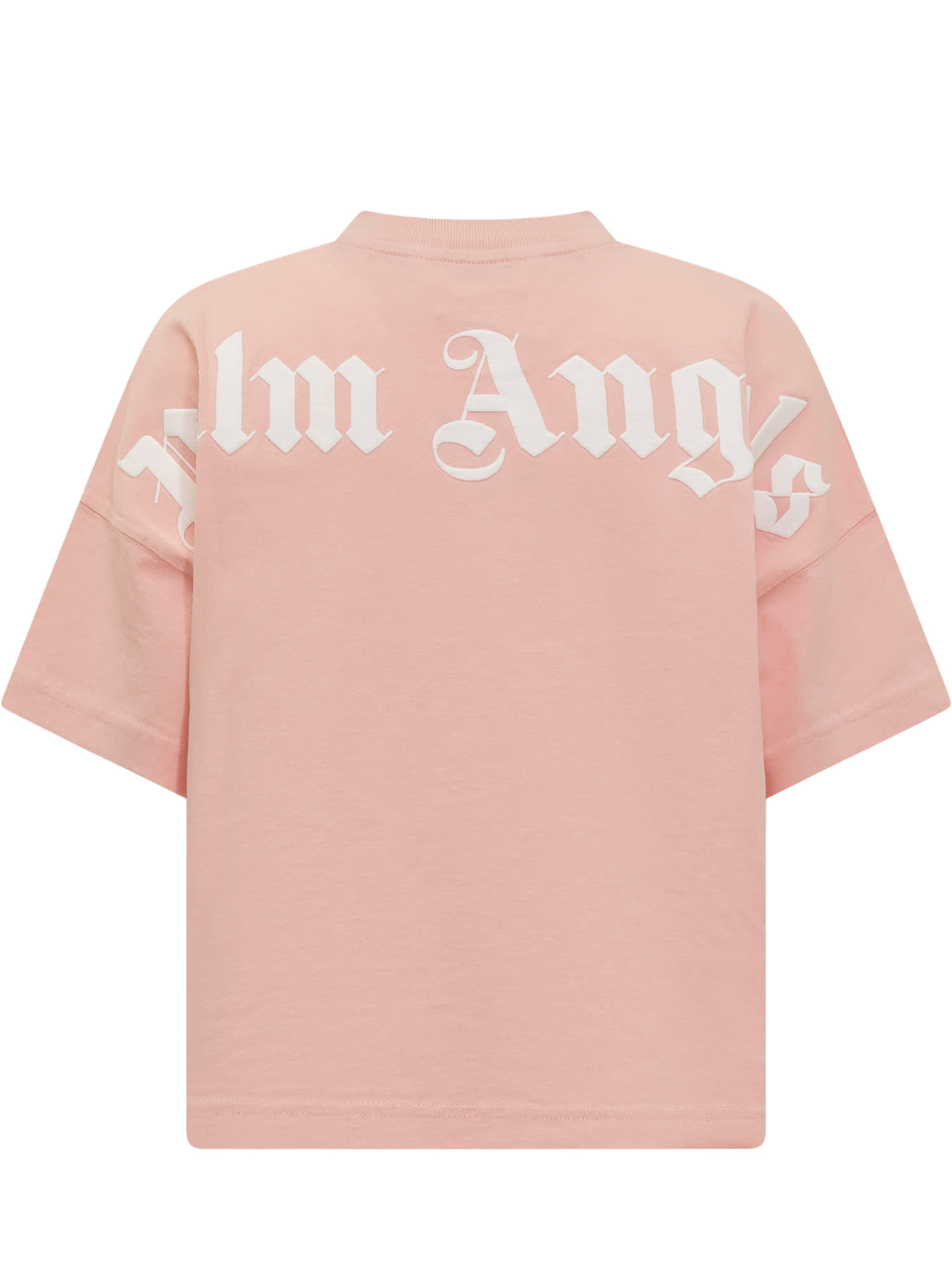 Shop Palm Angels Classic Logo T-shirt In Pink