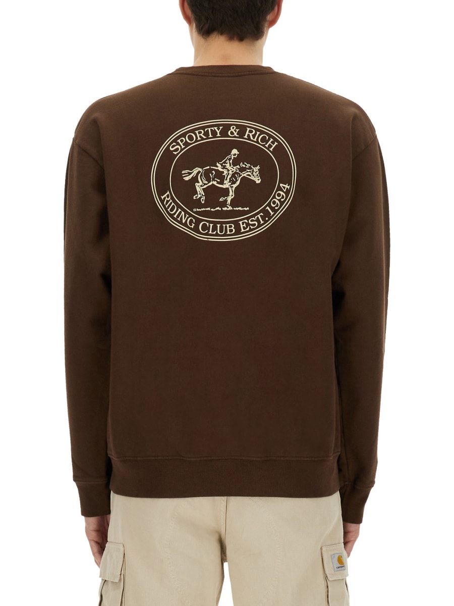 Shop Sporty & Rich Riding Club Sweatshirt