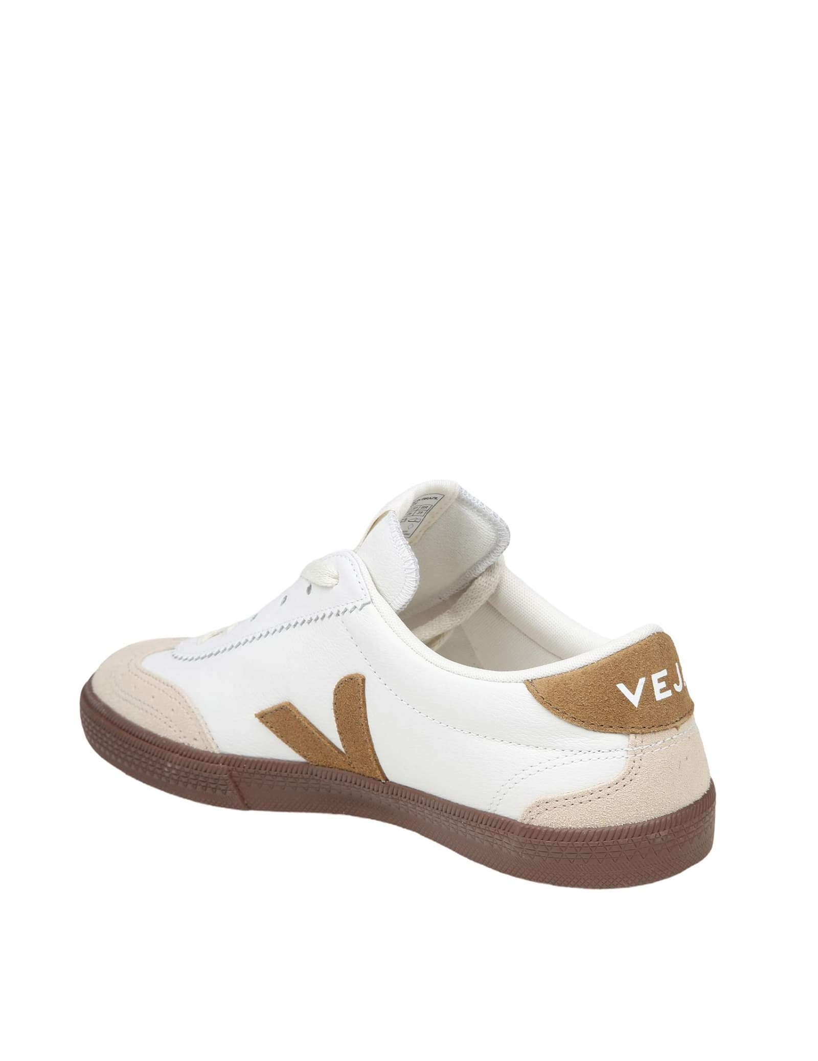 Veja Suede And Leather Low-top Sneakers In White