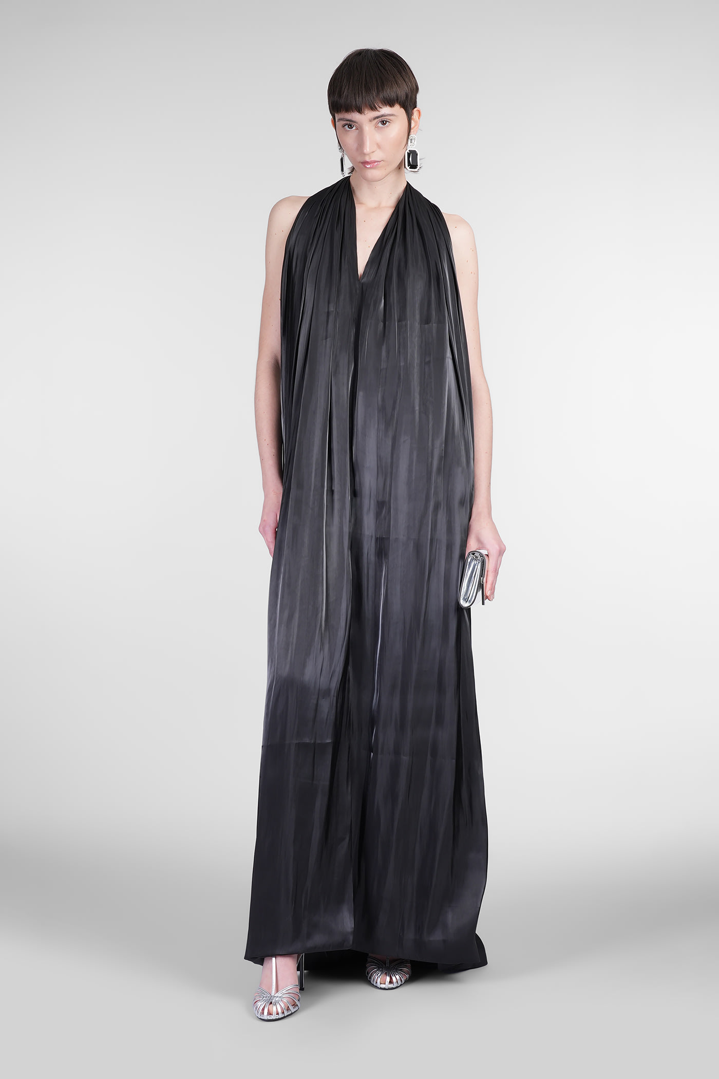 Rhea Costa Gigi Dress In Black Polyester