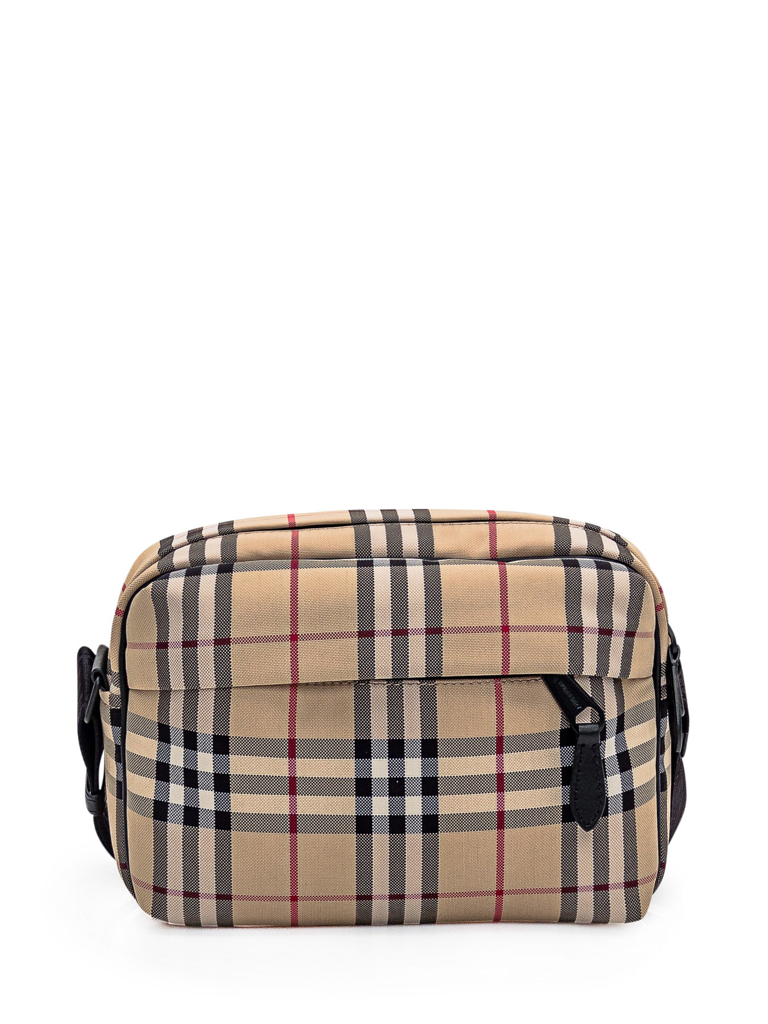 Shop Burberry Check Bag In A7026