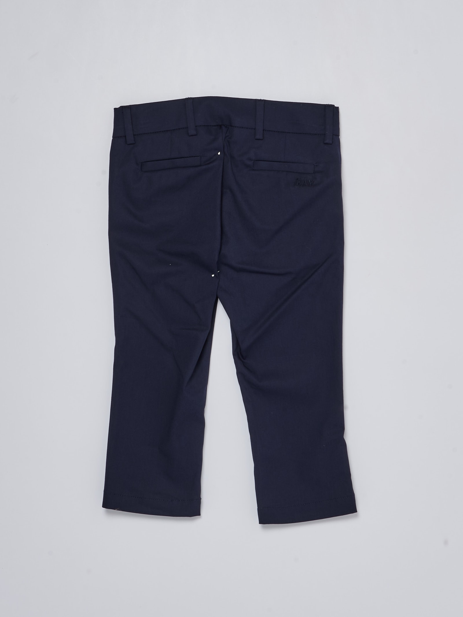Shop Fay Trousers Trousers In Blu