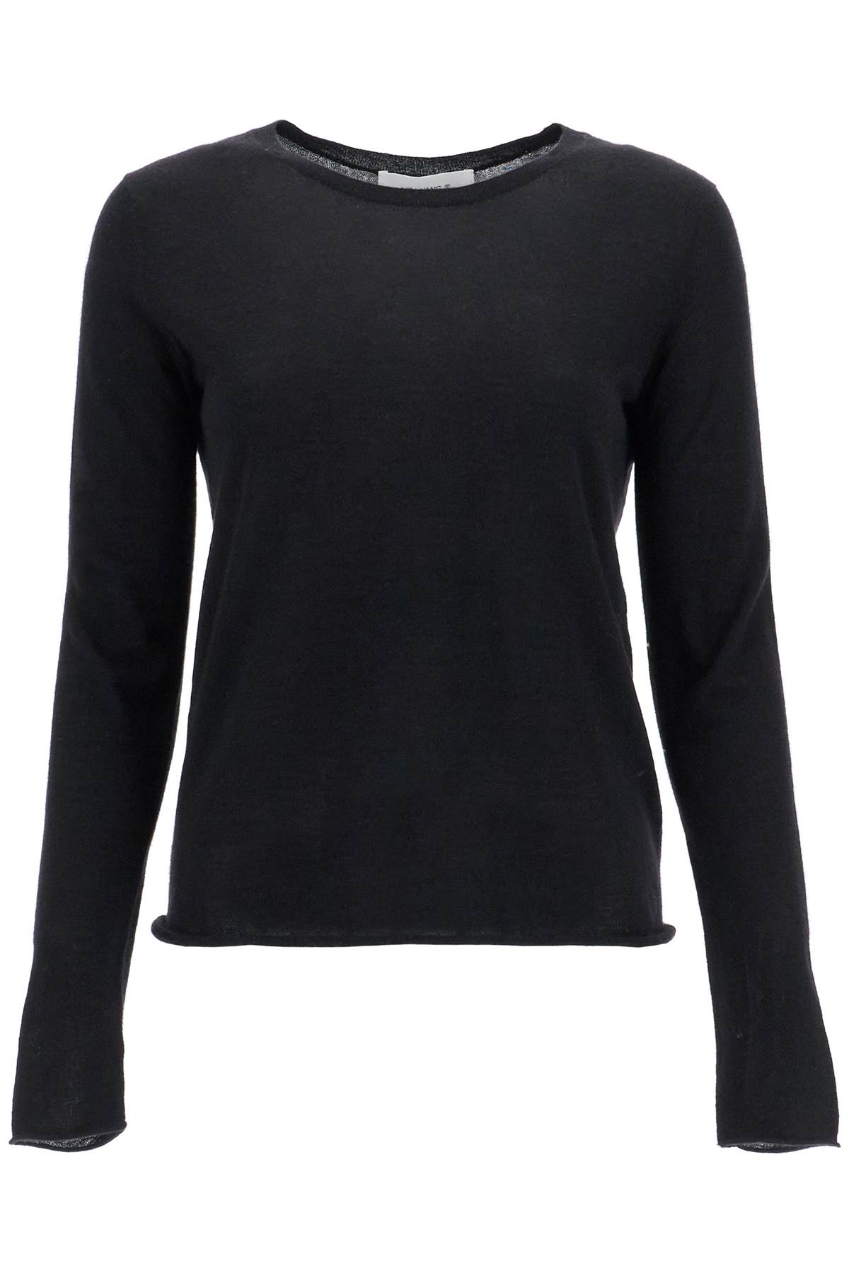 Shop Lisa Yang Cashmere Alba Pullover In Black (black)