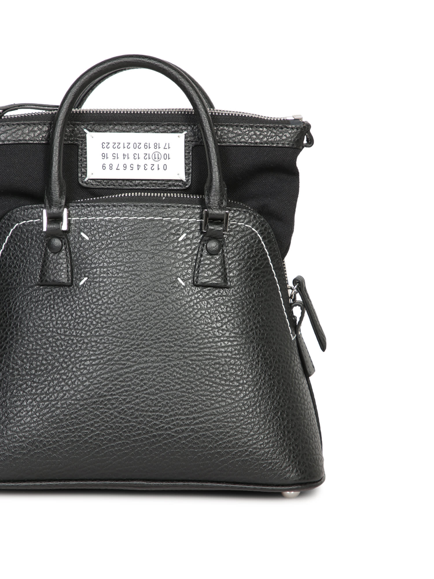 Shop Maison Margiela 5ac Classique Mini Bag In Black