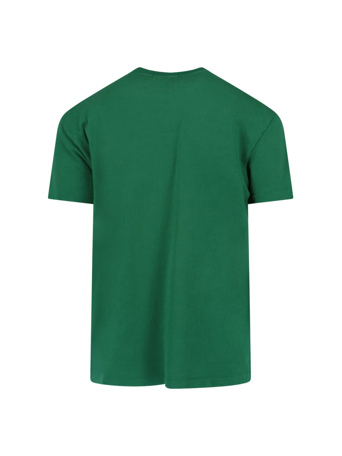 Shop Polo Ralph Lauren Logo T-shirt In Green