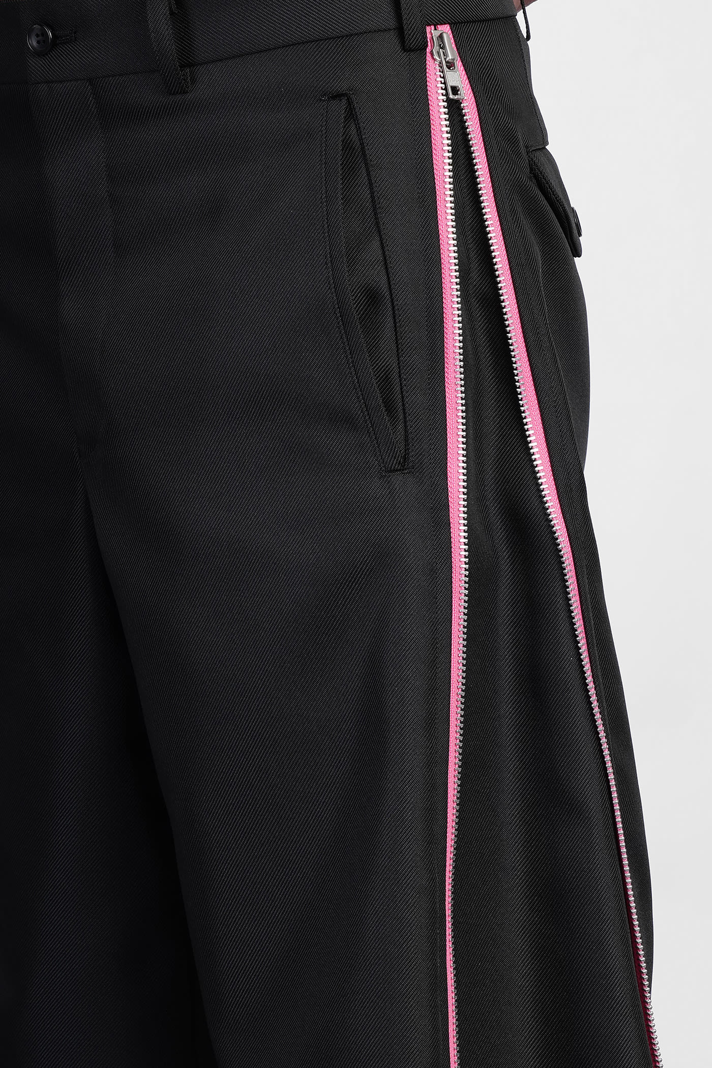 Comme Des Garçons Homme Deux Shorts In Black Polyester