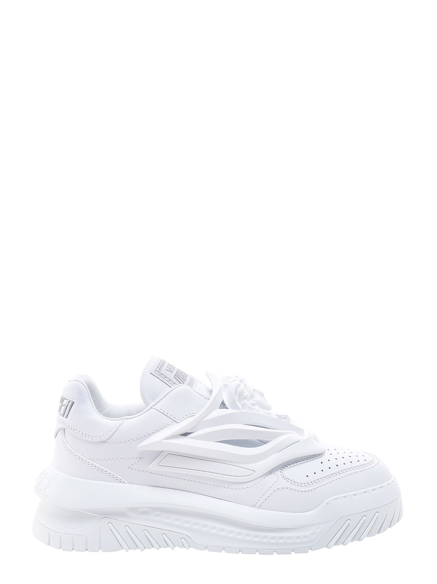 Versace Odissea Chunky-sole Sneakers In White