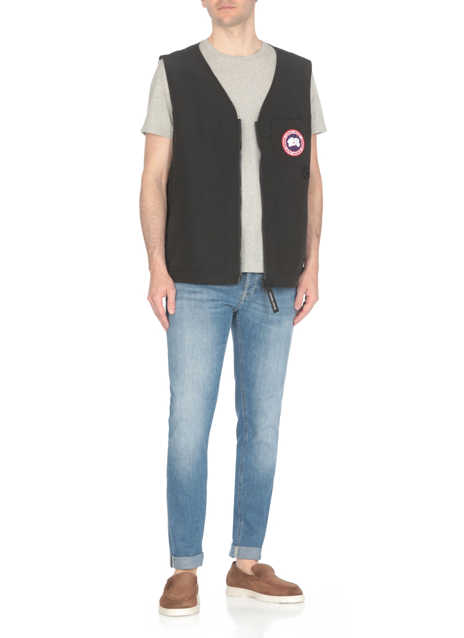 Shop Canada Goose Canmore Vest In Black
