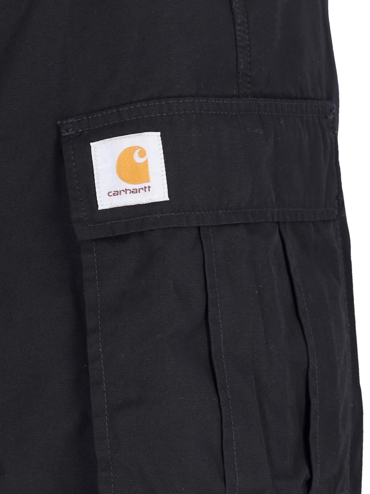 Shop Carhartt Cole Cargo Shorts In Black
