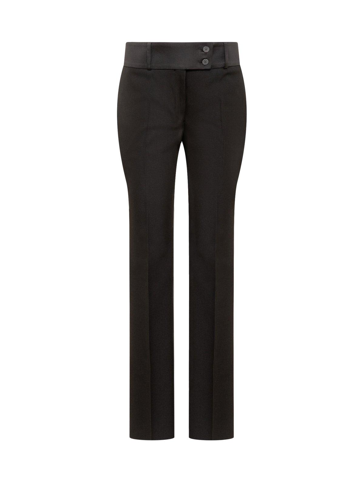 Straight Leg Tailored Trousers