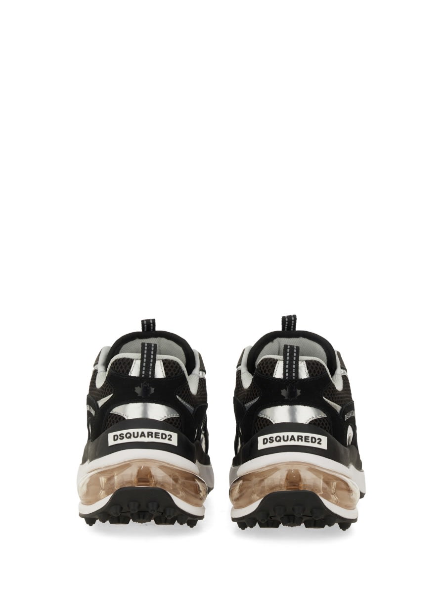 Shop Dsquared2 Bubble Sneaker In Black