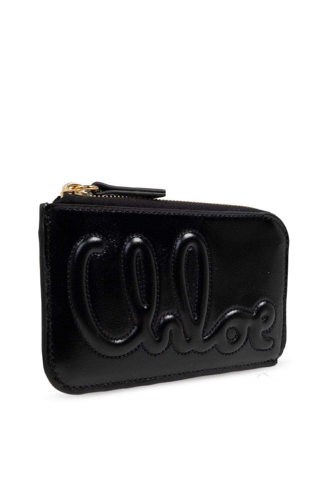 Shop Chloé C Small Purse In Black