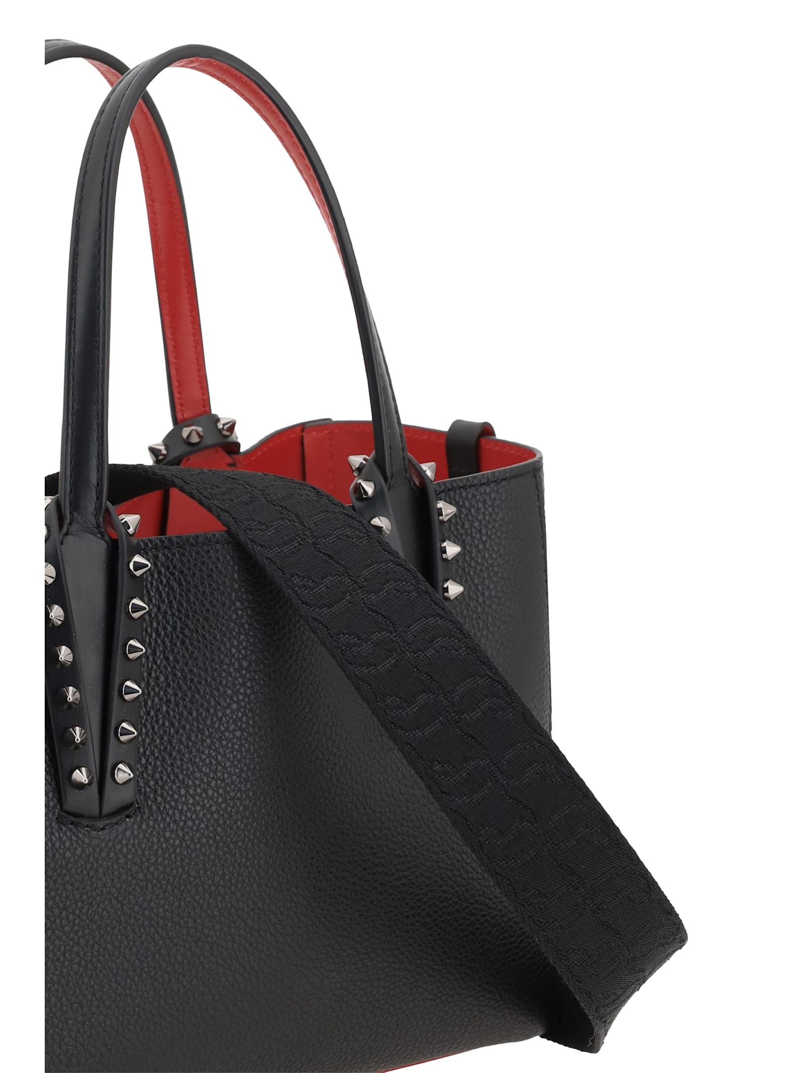 CHRISTIAN LOUBOUTIN MINI CABATA TOTE BAG