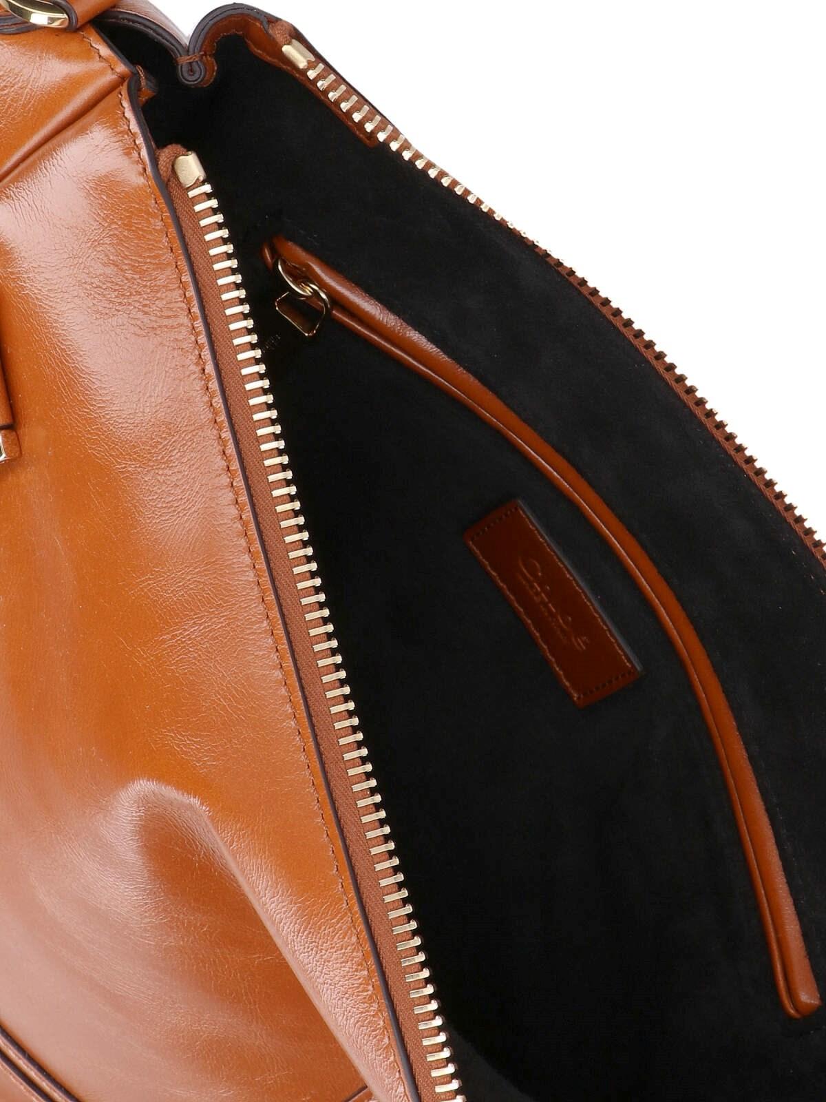 Shop Chloé Marcie Crossbody Bag In Brown