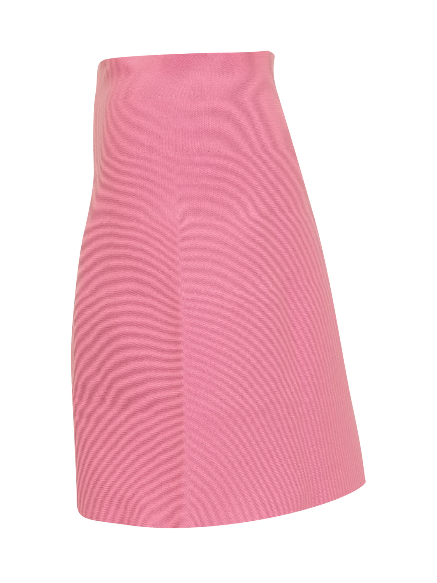 Shop Jil Sander Skirt In Electric Pink