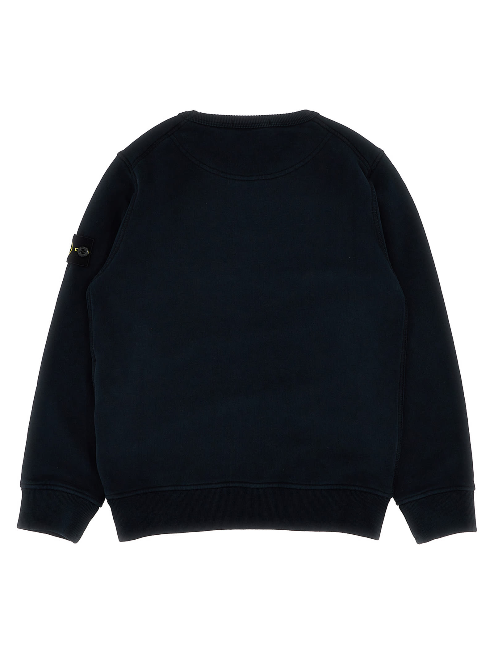 Stone Island Sweater Junior Kids Color Black In Blue