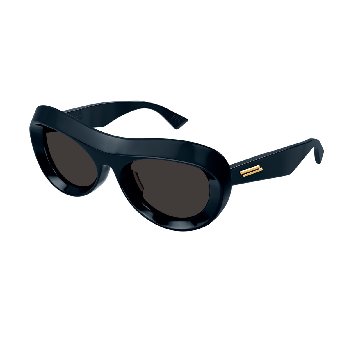Shop Bottega Veneta Bv1284s Linea New Classic 001 Sunglasses In Blu
