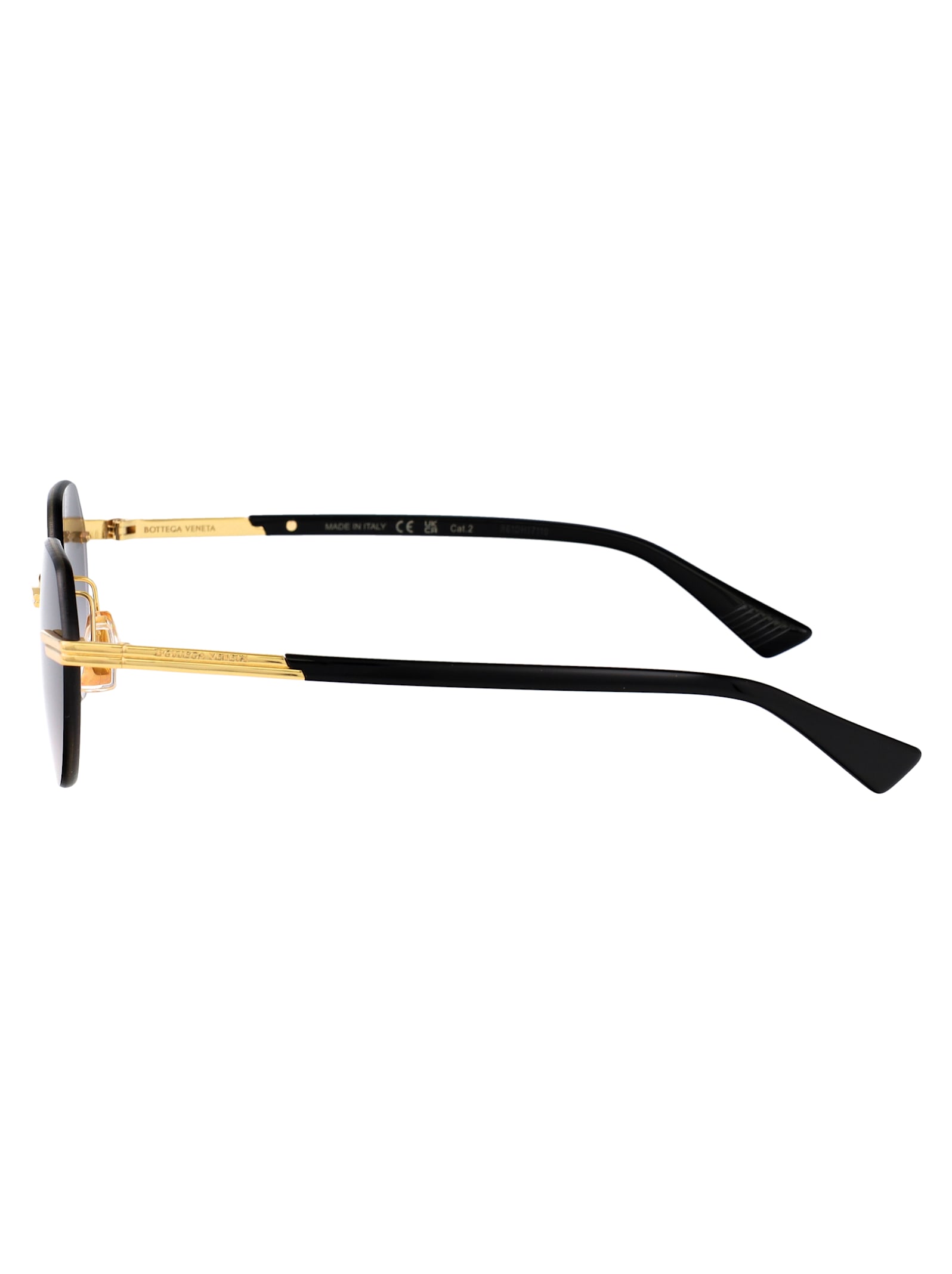 Bottega Veneta Glaze Rimless Sunglasses In Multi