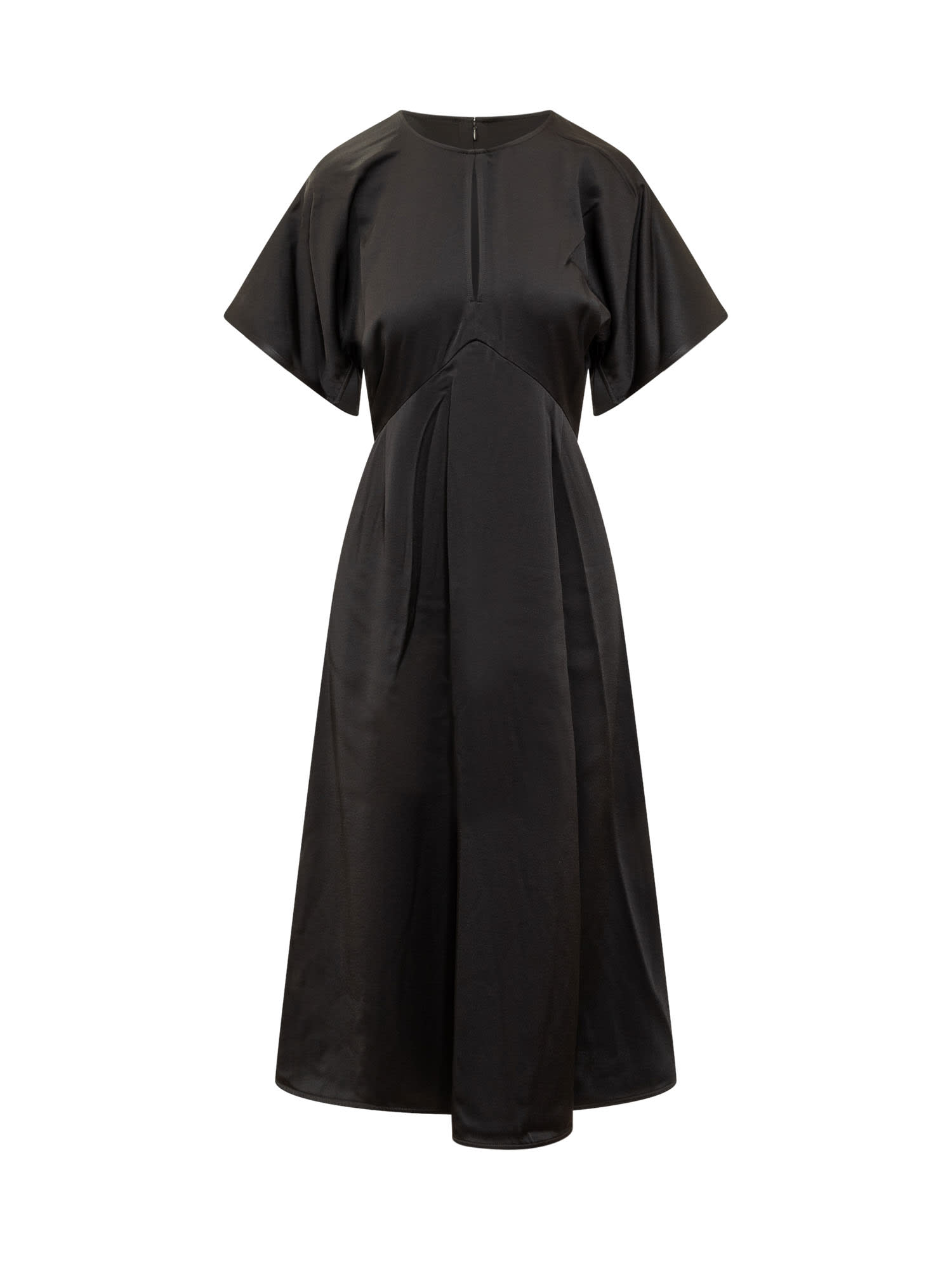 Michael Michael Kors Flutter Dress In Black