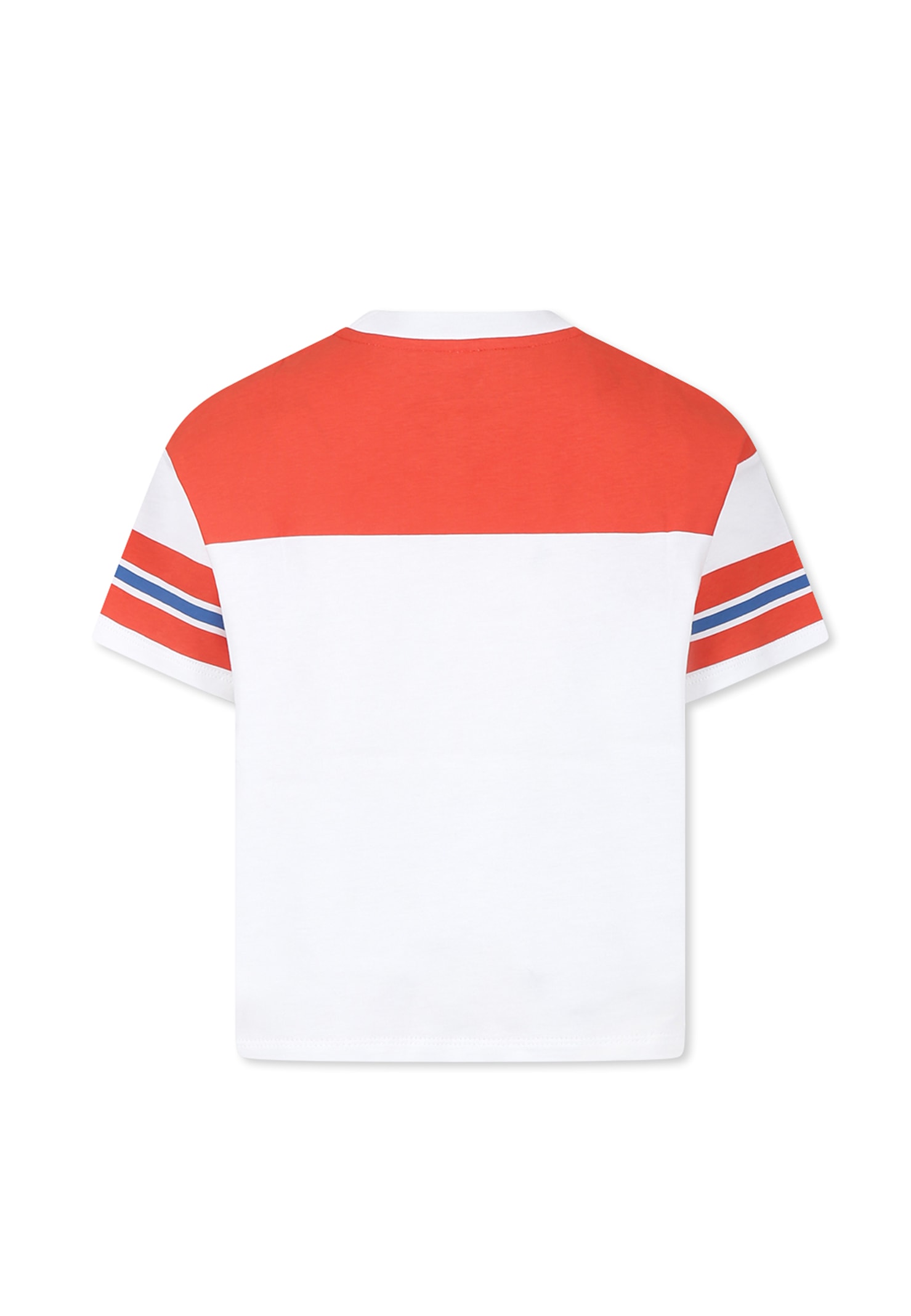 Stella Mccartney White T-shirt For Boy With Logo In White