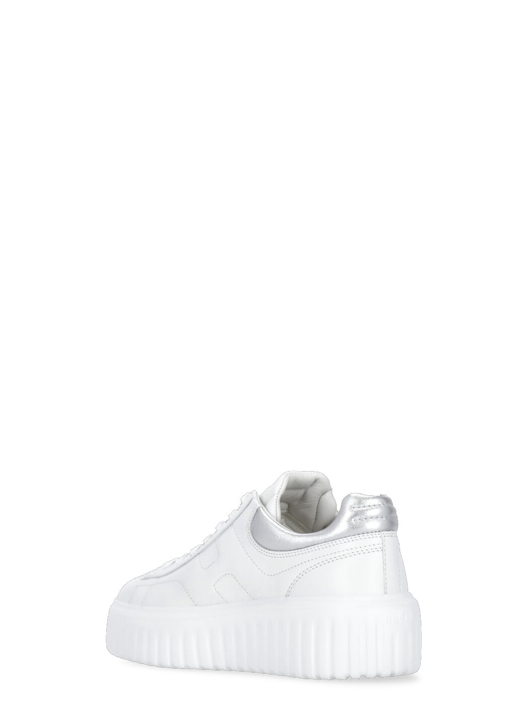 Shop Hogan H-stripes Sneakers In White