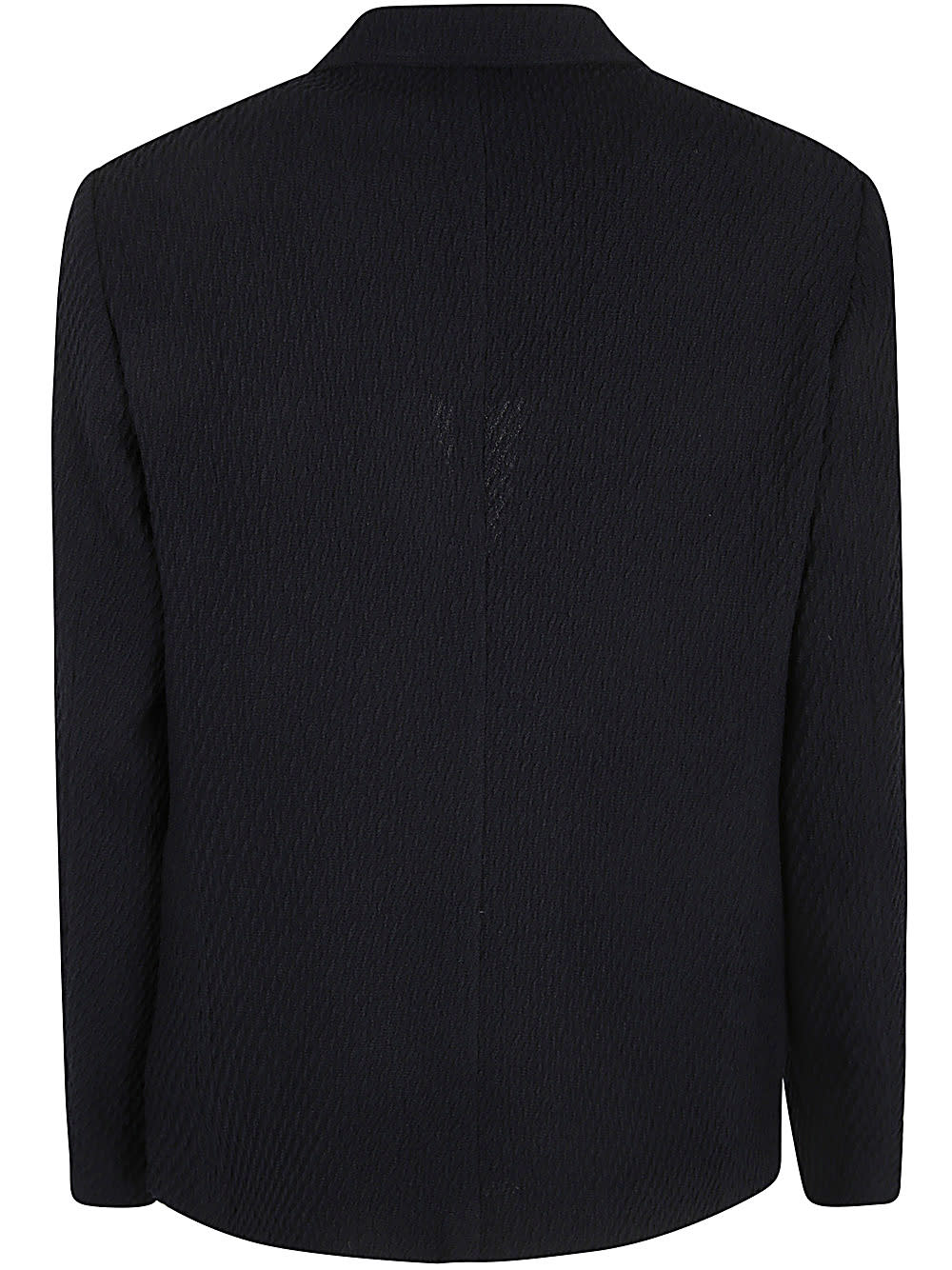 Shop Emporio Armani Blazer In Blue Navy