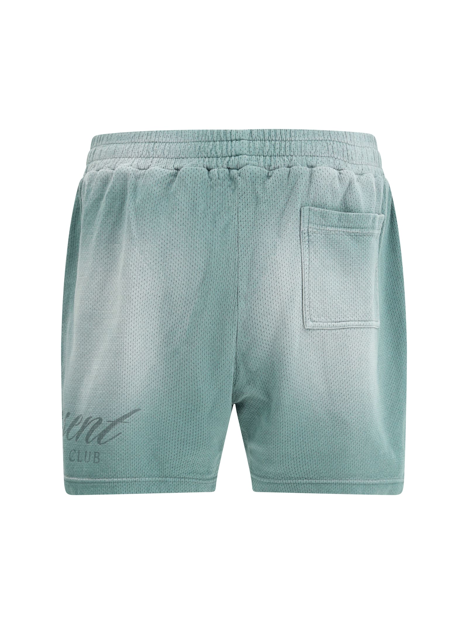 Represent Owners Club Script Mesh Shorts In Brown